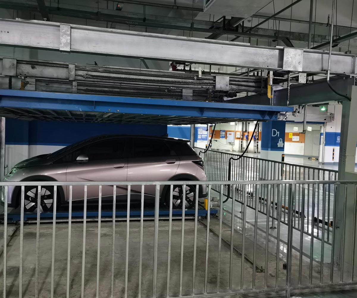 城步4柱機械立體車庫過規劃