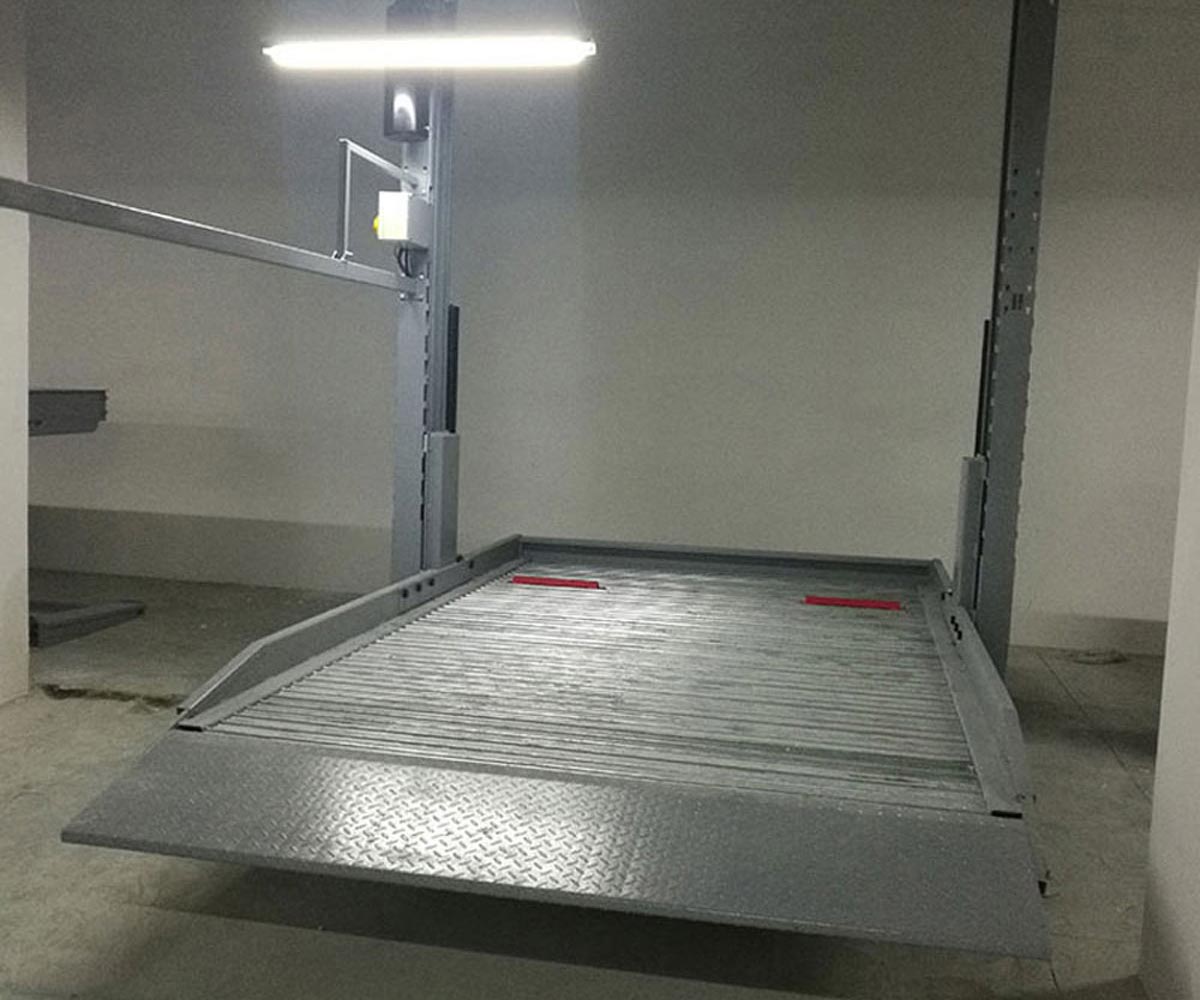 永定雙層機械車庫安裝