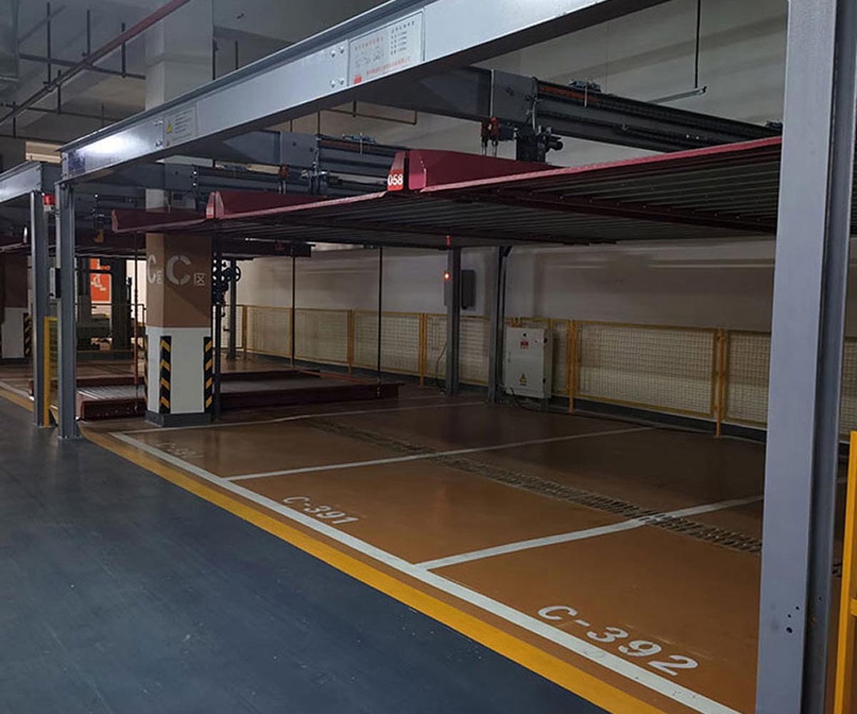 桃江二柱式簡易升降類立體車庫