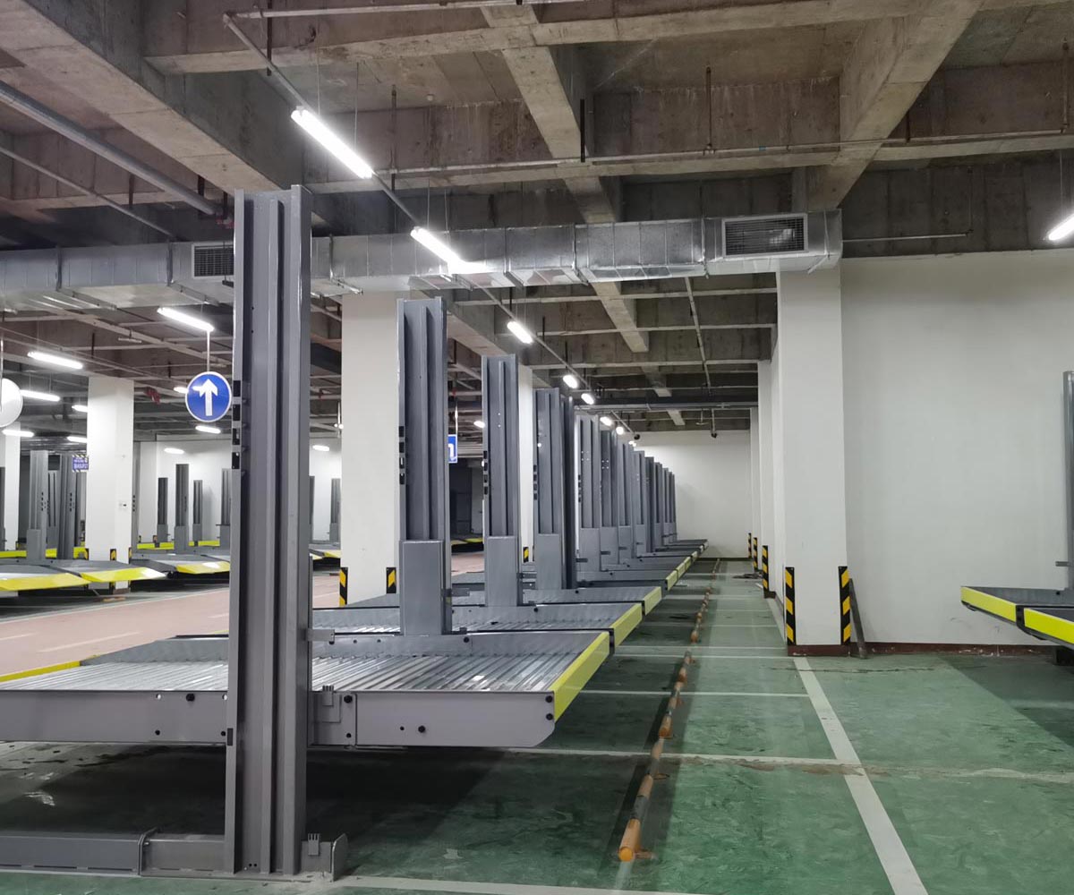 江永PJS601-27雙層四柱立體車庫地基要求及安裝注意事項